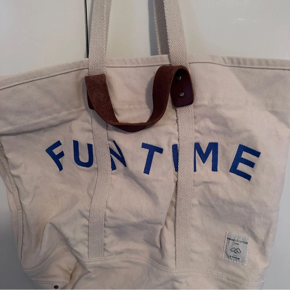 Free People Cotton Canvas Bag - Picture 2 of 4